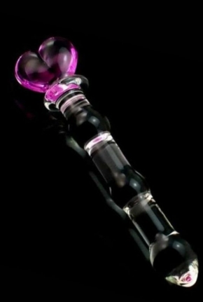 CENSAN 20 cm Boumlu Cam Dildo